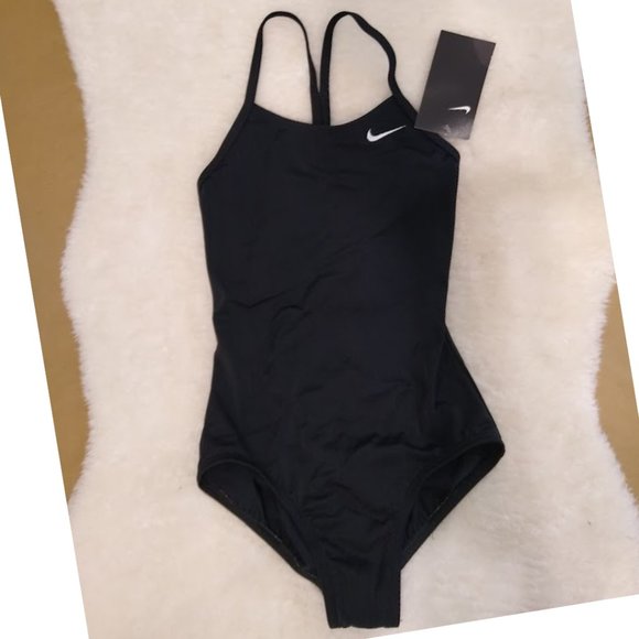 Nike Other - Nike Athletic Swimsuit Black One Piece Size S